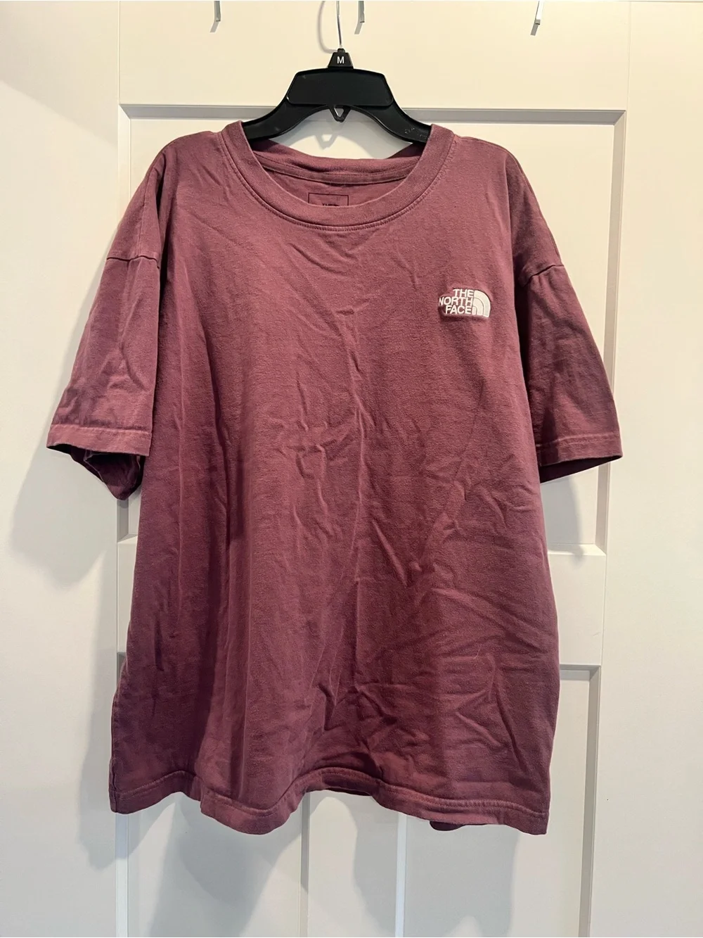 The North Face Light Red Short Sleeve Logo Tee